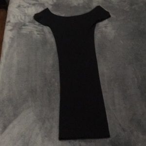 Black skinny, stretchy dress|Size: M|Brand: Ambiance